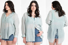Load image into Gallery viewer, TIE BACK BLOUSE