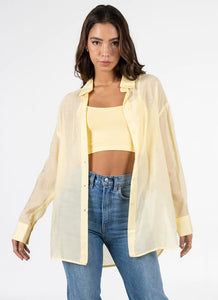 TIE BACK BLOUSE