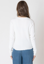Load image into Gallery viewer, WHITE THERMAL TEE
