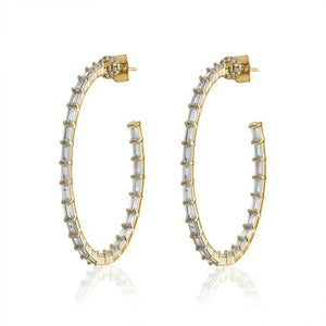 LARGE BAGUETTE HOOPS