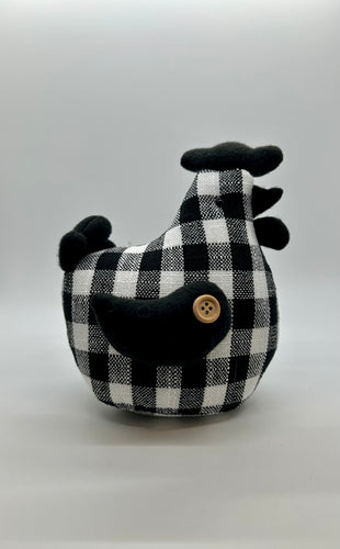 PLAID HEN