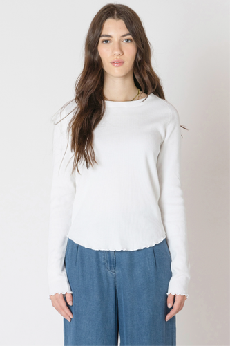 WHITE THERMAL TEE