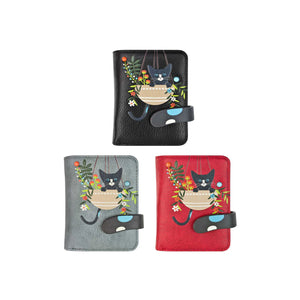 CAT IN BASKET WALLET BY ESPE