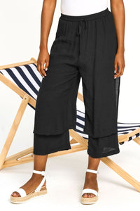 LINEN FLOWY PANT