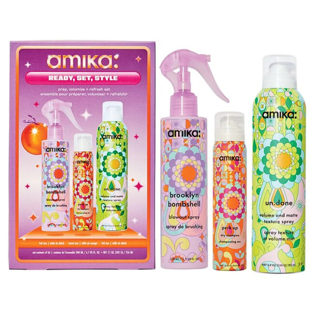 AMIKA READY SET STYLE HOLIDAY TRIO