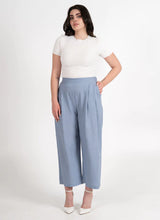 Load image into Gallery viewer, LINEN BLEND PANTS