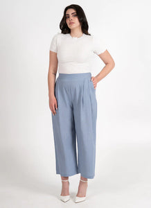 LINEN BLEND PANTS