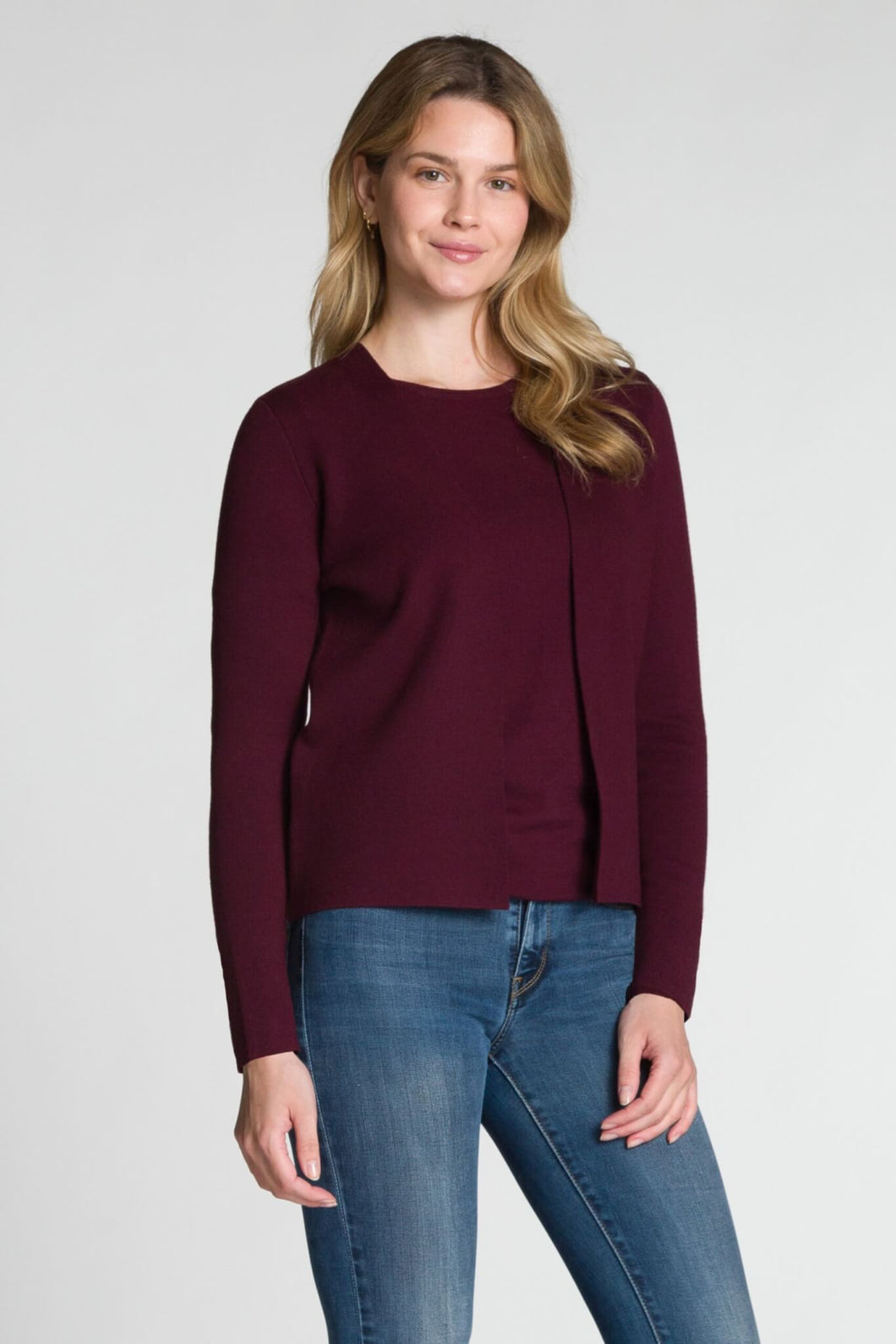 LONG SLEEVE OPEN CARDIGAN