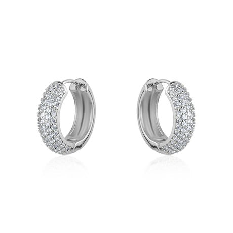LIMLIM CHUNKY HOOPS WITH STONES