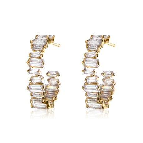 LIMLIM SMALL BAGUETTE HOOPS