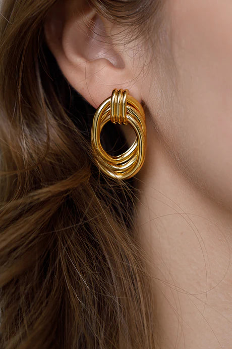 LIMLIM BOLD STATEMENT EARRINGS