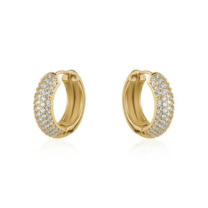CZ SMALL HOOPS