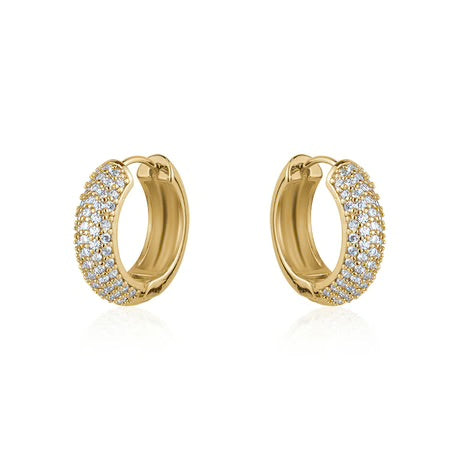 CZ SMALL HOOPS