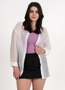 TIE BACK BLOUSE