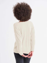 Load image into Gallery viewer, ULTRA SOFT V-NECK SWEATER - PEARL