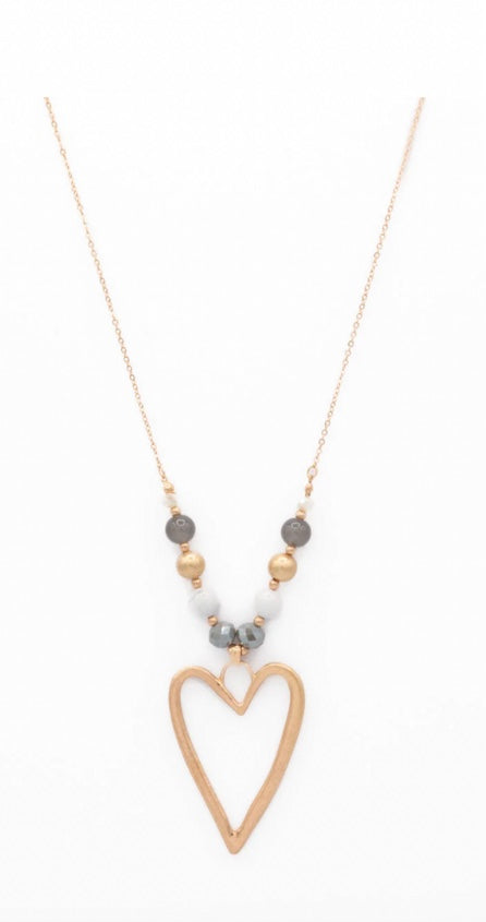 CARACOL HEART NECKLACE