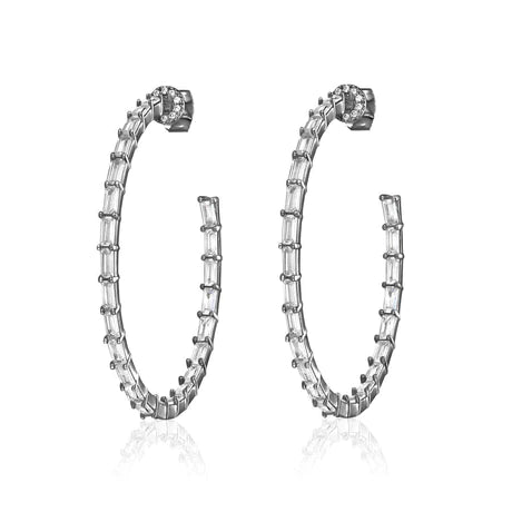 LARGE BAGUETTE HOOPS