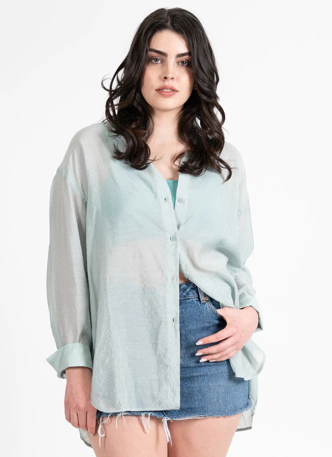 TIE BACK BLOUSE