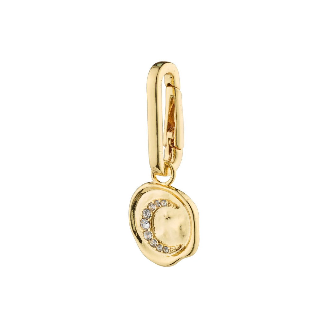 CHARM RECYCLED MOON PENDANT