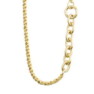 LEARN RECYCLED BRAIDED CHAIN NECKLACE