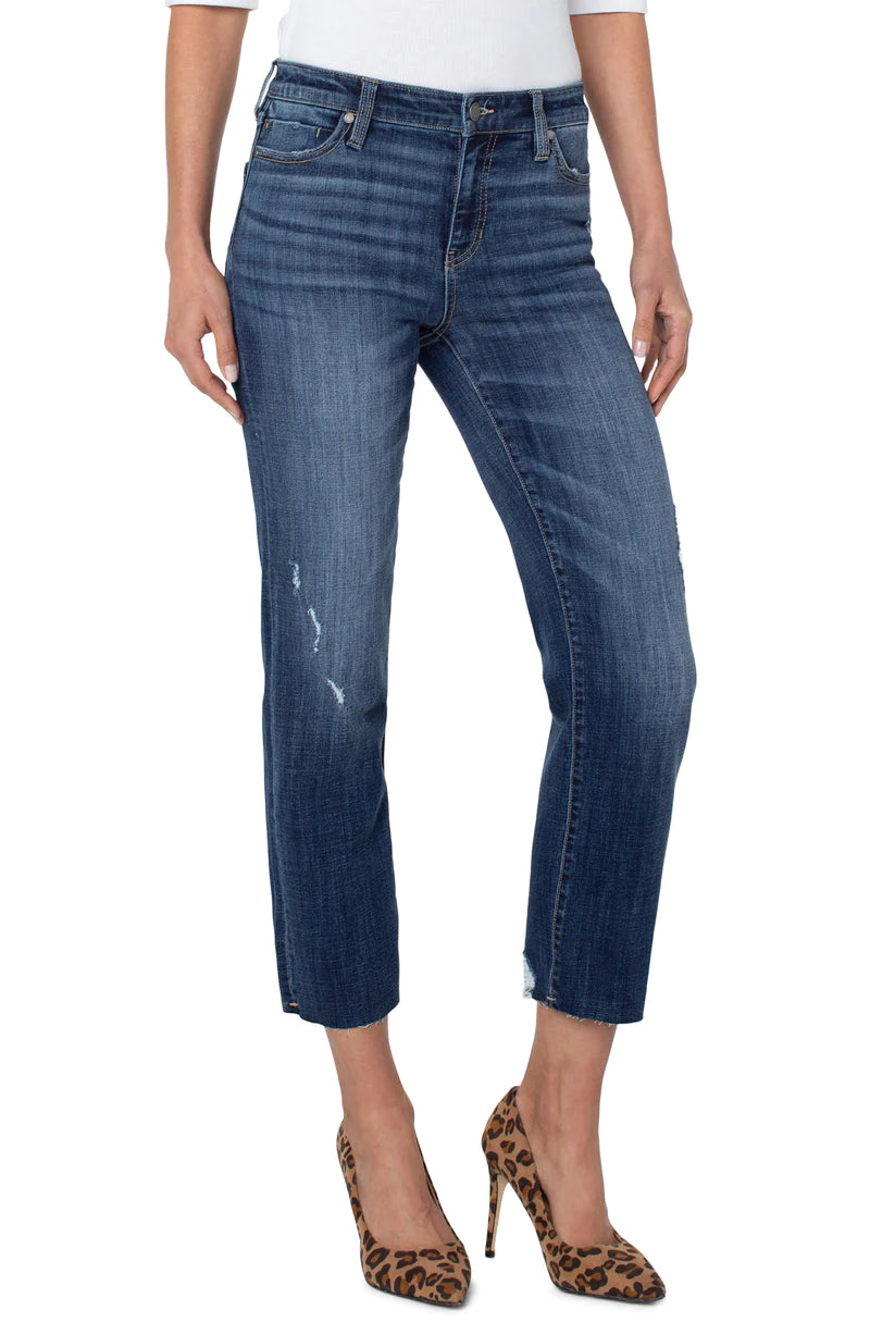 KENNEDY STRAIGHT LEG CROP JEANS