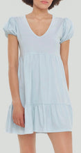 Load image into Gallery viewer, V-NECK BABYDOLL DRESS