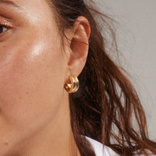 Load image into Gallery viewer, REFLECT HOOP EARRINGS