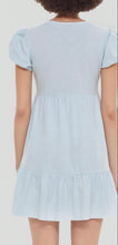 Load image into Gallery viewer, V-NECK BABYDOLL DRESS