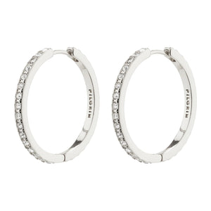 BE CRYSTAL HOOPS