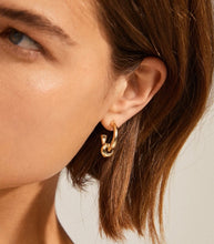 Load image into Gallery viewer, HOPEFUL CHUNKY HUGGIE HOOPS