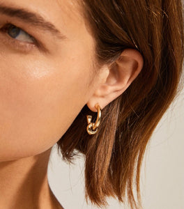 HOPEFUL CHUNKY HUGGIE HOOPS