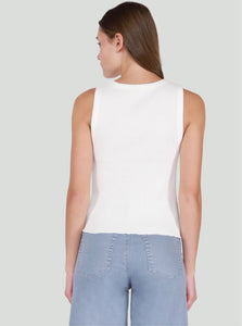 WAFFLE KNIT TANK TOP
