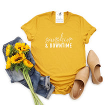 Load image into Gallery viewer, SUNSHINE AND DOWNTIME TEE