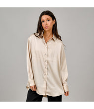 Load image into Gallery viewer, PENELOPE SATIN BLOUSE