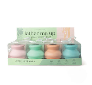 SILICONE SHOWER BRUSH