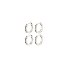Load image into Gallery viewer, FRIENDS 2IN1 CRYSTAL HUGGIE HOOPS