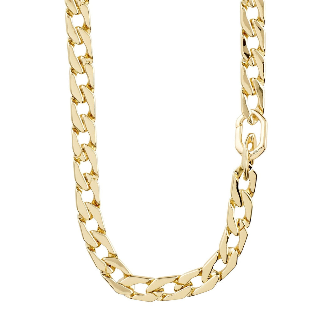 HOPE OPEN CURB CHAIN NECKLACE