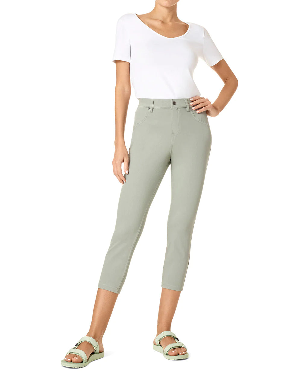 HUE ULTRA SOFT DENIM CAPRI