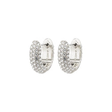 Load image into Gallery viewer, LONA CHUNKY CRYSTAL HUGGIE HOOPS
