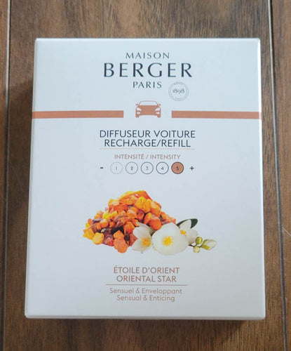 MAISON BERGER CAR DIFFUSER REFILLS