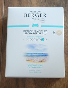 MAISON BERGER CAR DIFFUSER REFILLS