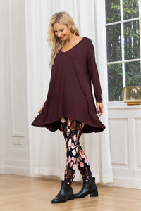 BAMBOO HIGH LOW TOP
