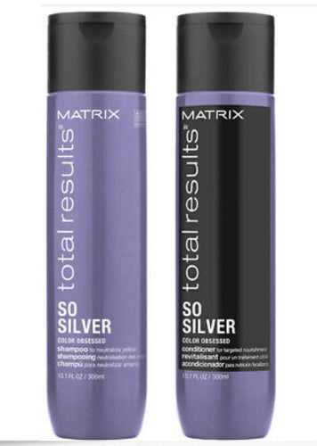 MATRIX SO SILVER SHAMPOO AND CONDITIONER BOX SET
