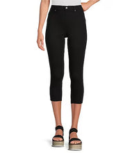 Load image into Gallery viewer, HUE ULTRA SOFT DENIM CAPRI
