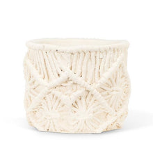 Load image into Gallery viewer, MACRAME STYLE PLANTER