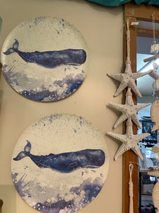 WHALE WALL PLATE