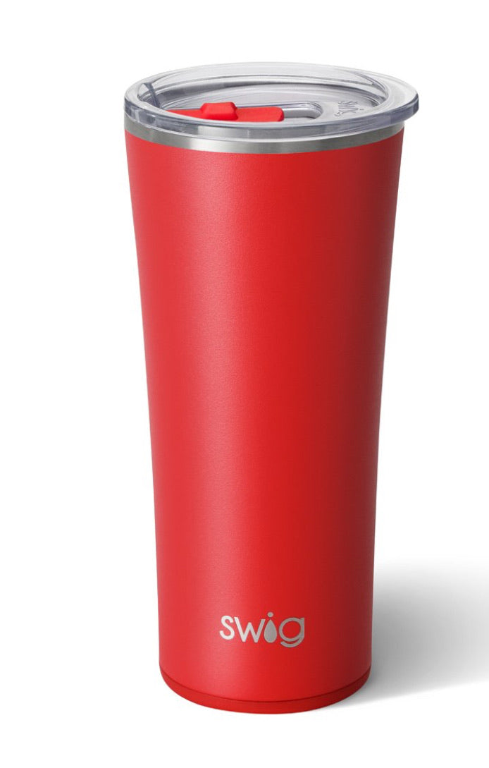 SWIG LIFE RED MATTE TUMBER 22oz.